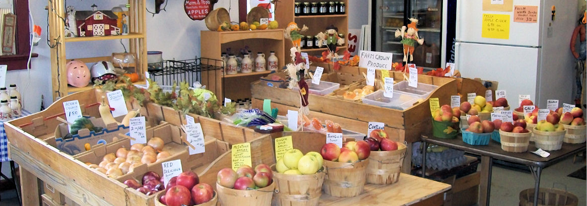 Visit our Farm Store Year ‘Round for Fresh Fruits, Eggs, Cheeses and more…